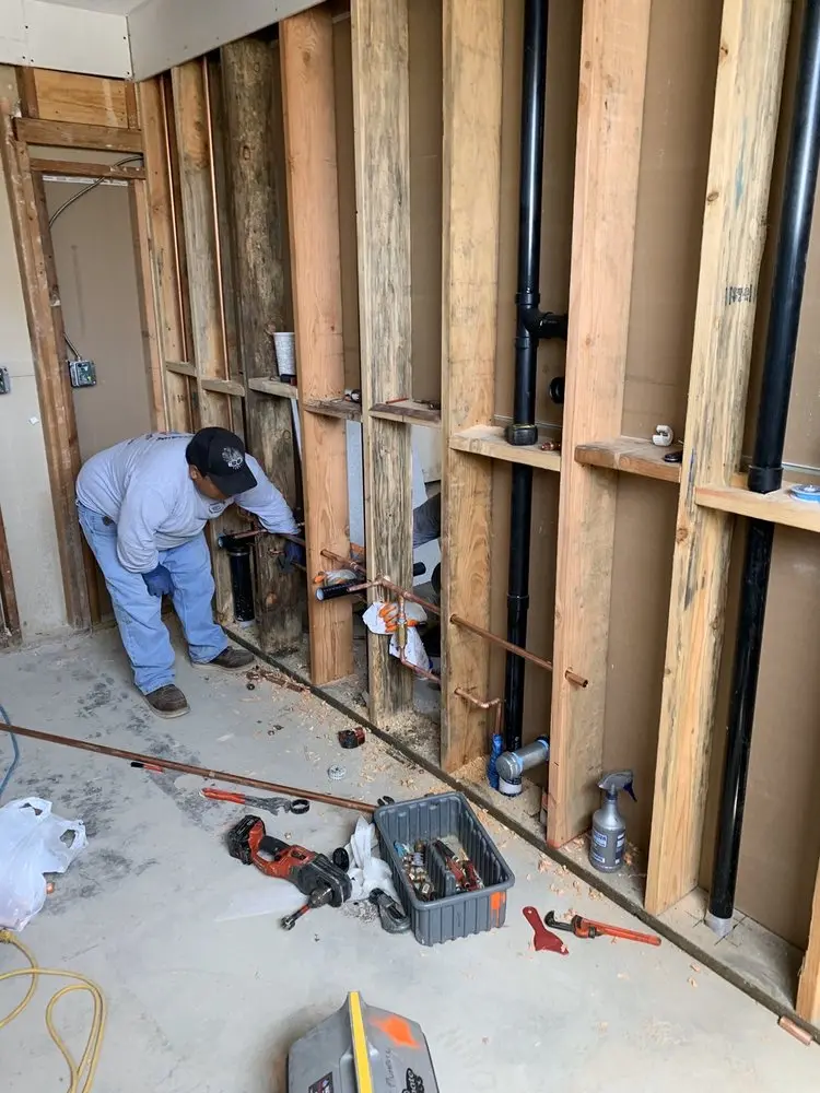 Commercial rough-in plumbing for Gas Line Repair in Nahant